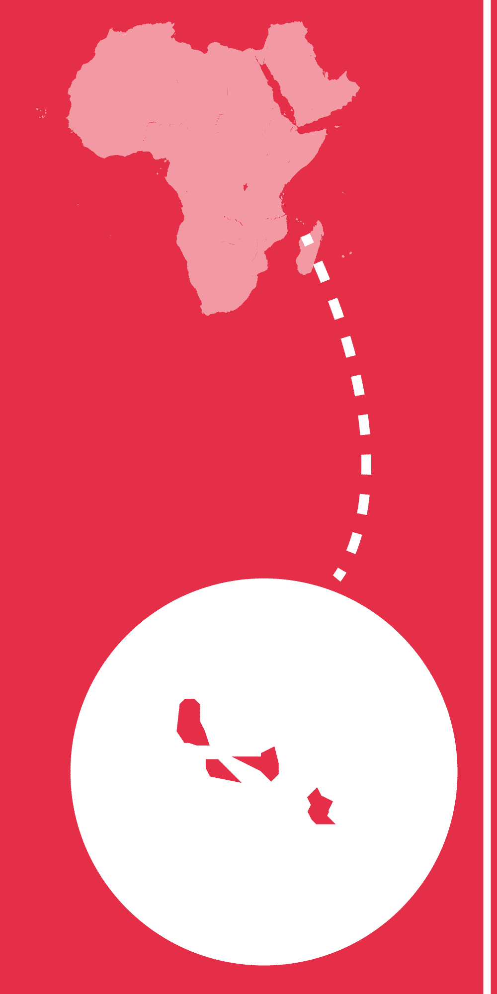 map-comores Damien Foundation in the world - Africa - Comores